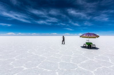 Photographing the salt plains of Bolivia is a true privilege.