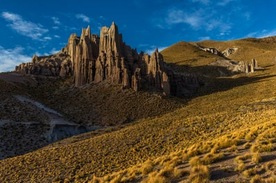 The majesty of the El Sillar rock formations.