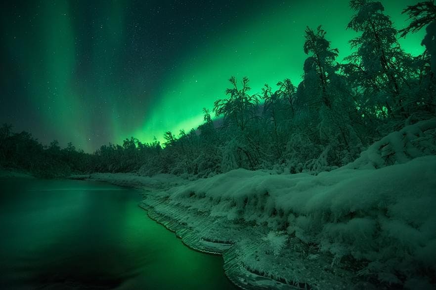 Northern Lights in Lofoten