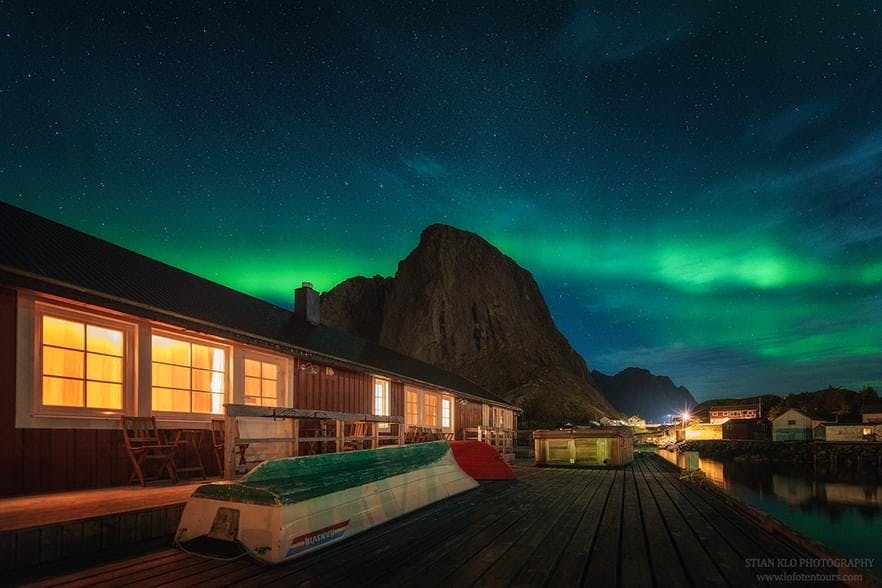 Fishing cabins in Lofoten