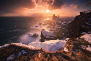 The rugged coastline of the Snæfellsnes peninsula runs for 90-kilometres and it is home to many fascinating natural features.