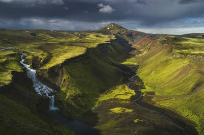 6 Day Photo Workshop Camping in the Icelandic Highlands - day 1