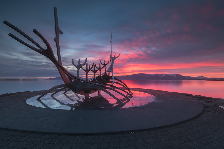 Sun Voyager in Reykjavik Sun Voyager in Reykjavik