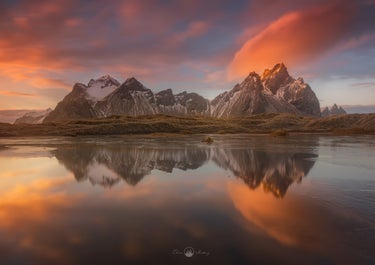 Vestrahorn ist einer der bekanntesten Berge Islands.