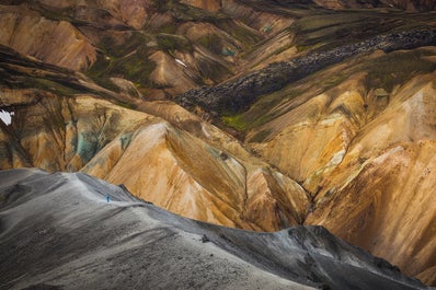 I bellissimi contrasti di colori degli altopiani ti lasceranno a bocca aperta.