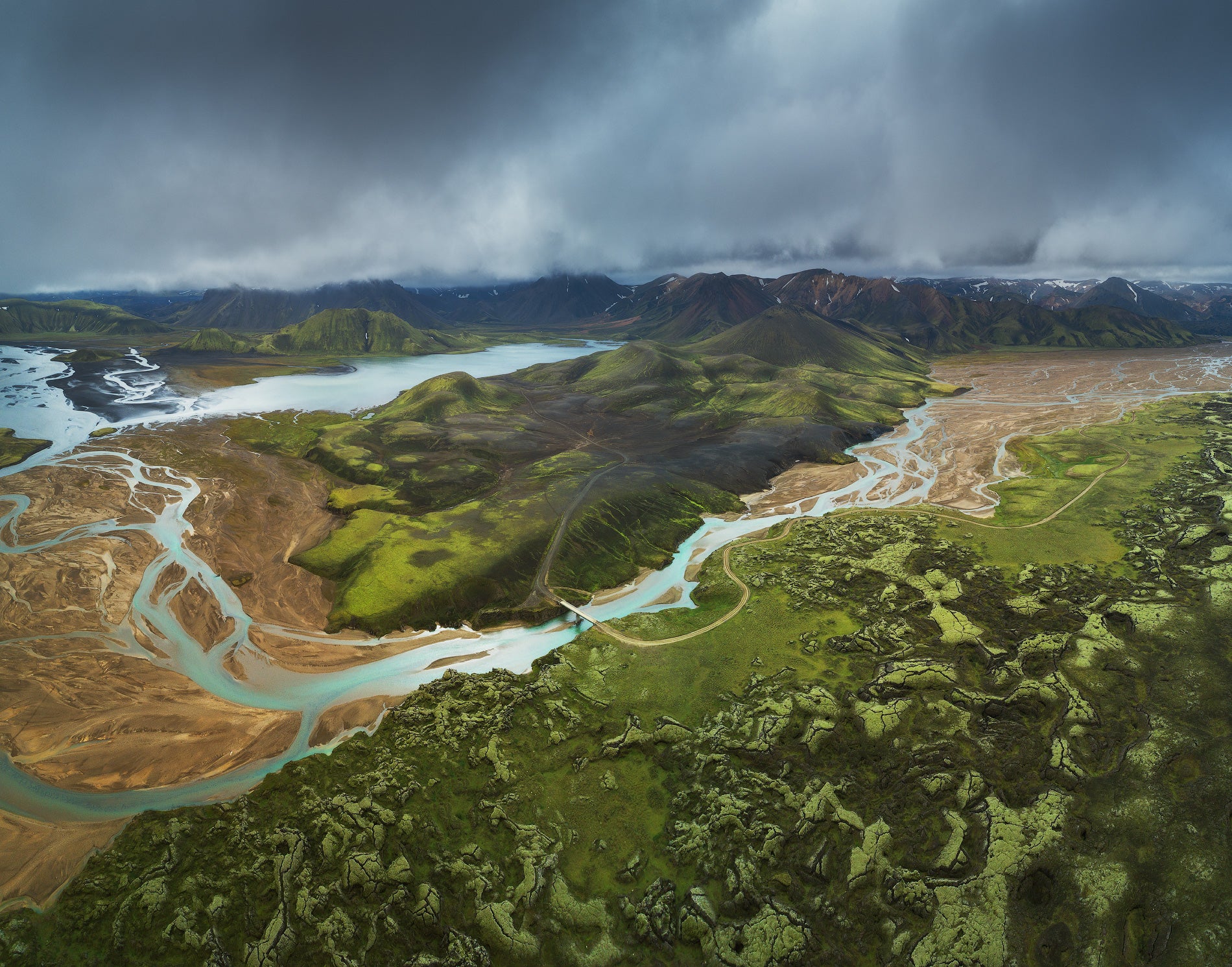 Iceland from above - Photo by Iurie Belegurschi