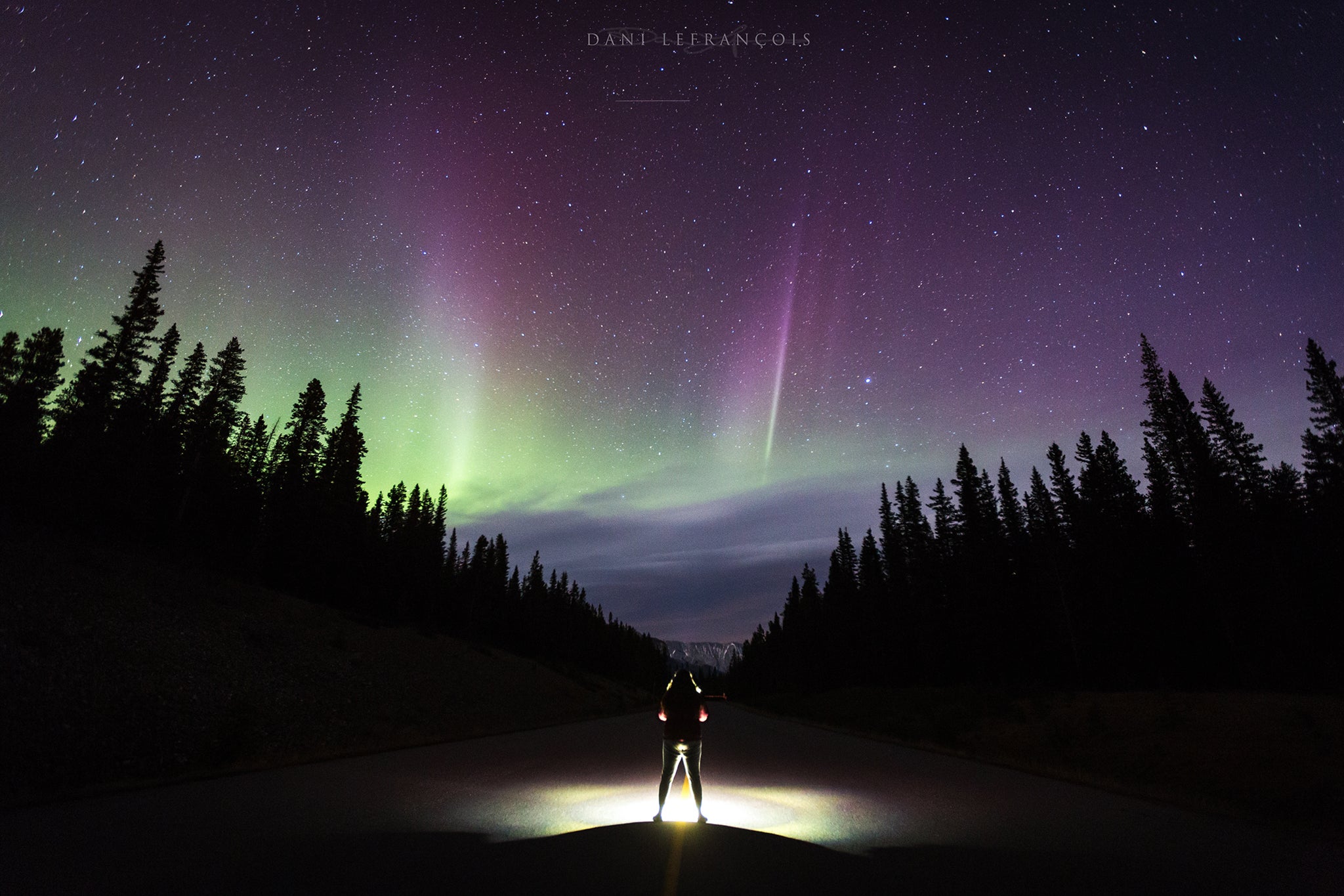 Northern Lights in Canada - Photo by Dani Lefrancois