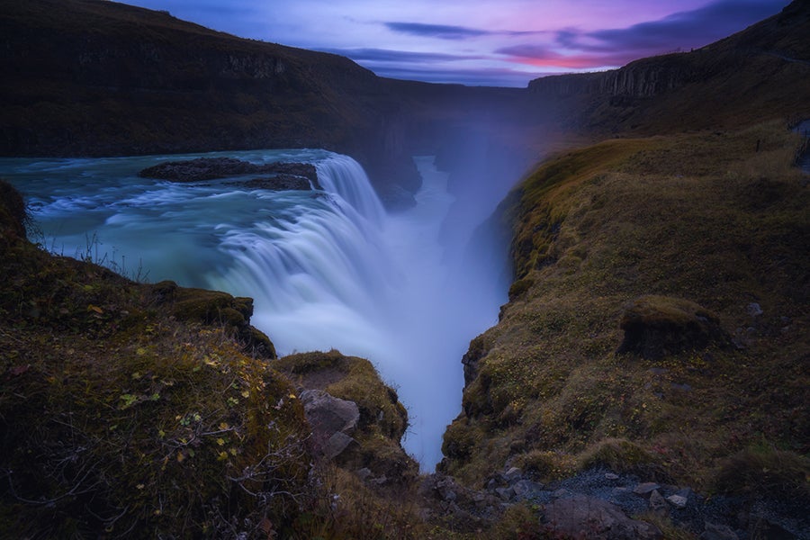 Gullfoss  - Photo by Albert Dros