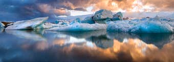 Photographing Ice in Iceland