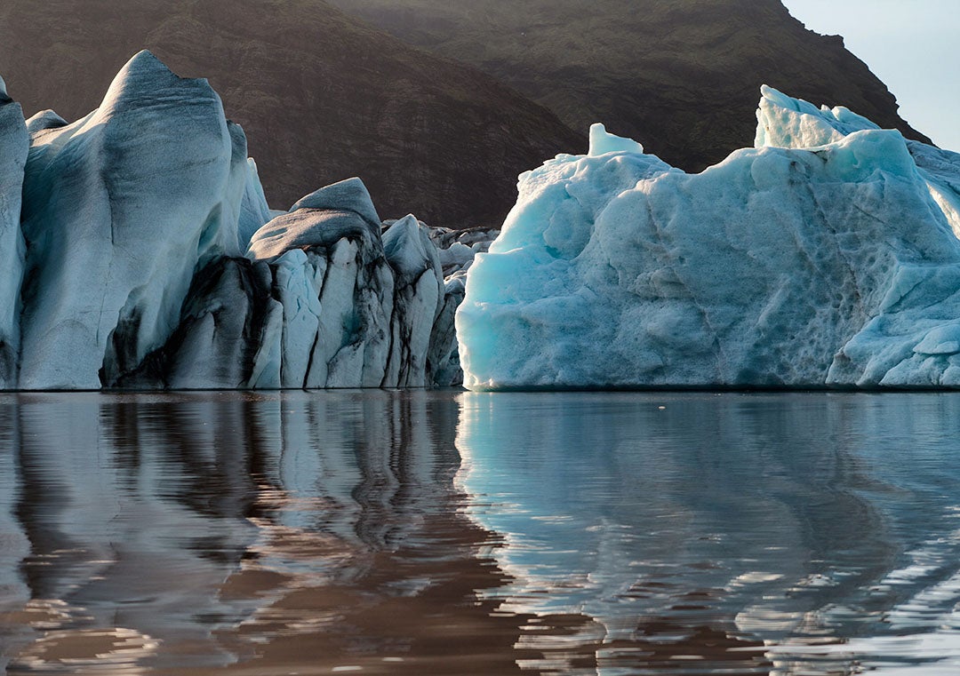Ice in Iceland - Photo by Kerry Koepping