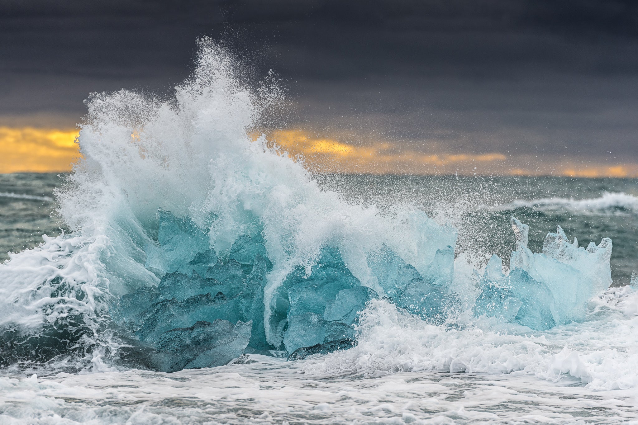 Ice Attack - Photo by Marc Pelissier