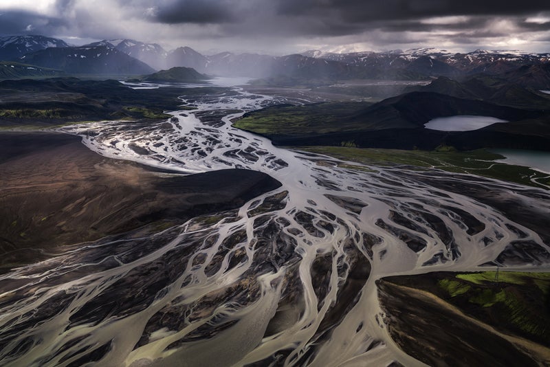 Zig zag river. Photo by: 'Albert Dros'. Zig zag river. Photo by: 'Albert Dros'.