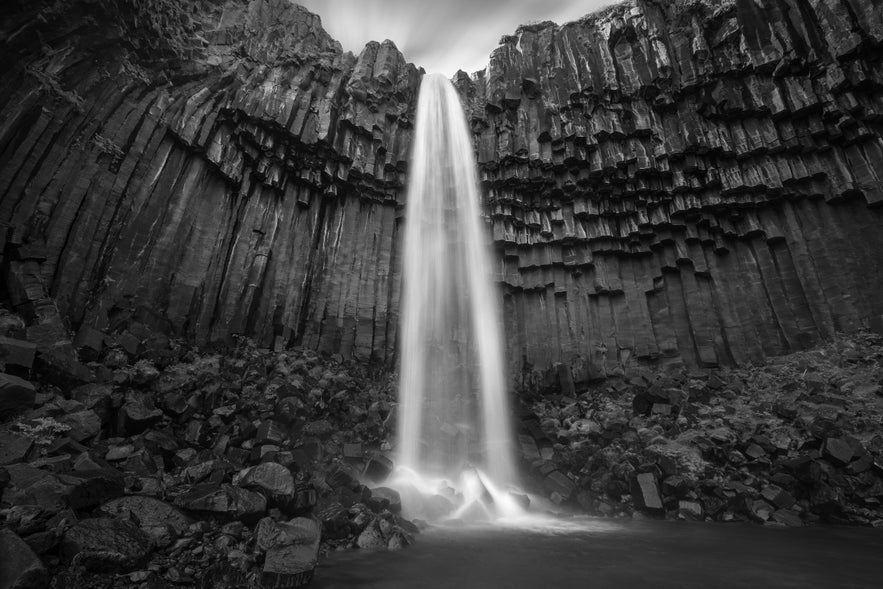 Svartifoss. Photo by: 'Mads Peter Iversen'. Svartifoss. Photo by: 'Mads Peter Iversen'.