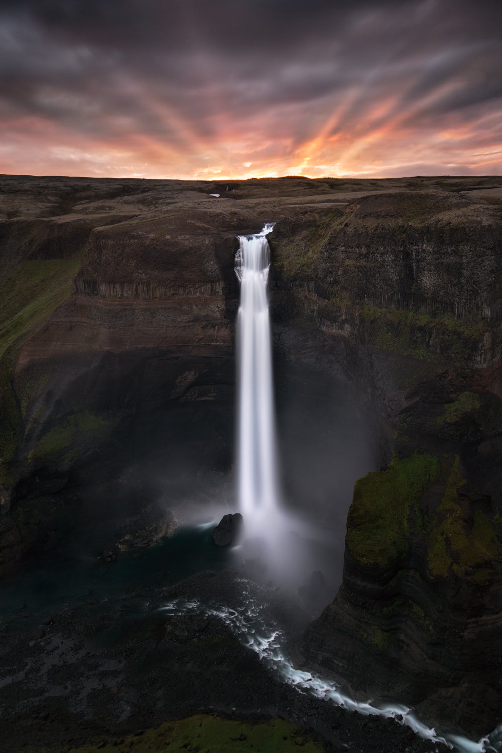 Haifoss. Photo by: 'Mads Peter Iversen'.