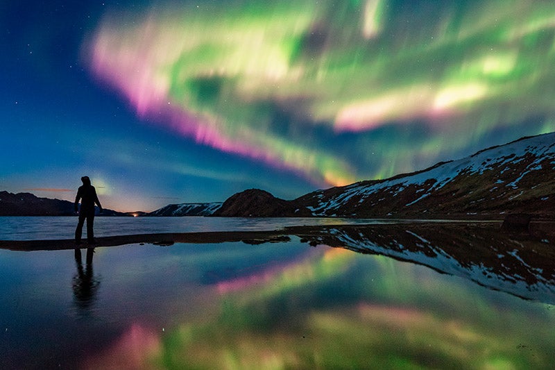 Northern Lights. Photo by: 'Siggi'.