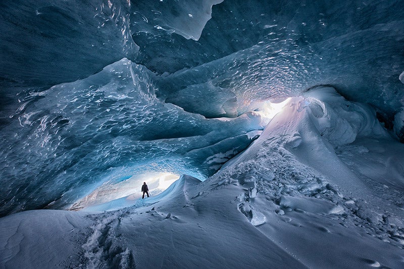 Ice Cave. Photo by: 'Siggi'.