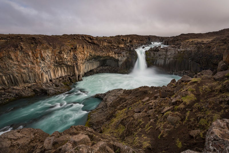 Aldeyjarfoss. Photo by: 'Bragi Kort'.