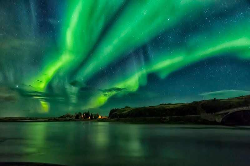 Northern Lights over Iceland. Photo by: 'Bragi Kort'.