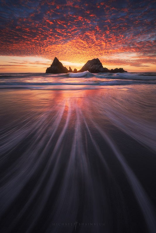 Long Exposure Sunset. Photo by: 'Michael Shainblum'.