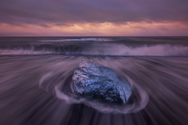 Diamond Ice Beach. Photo by: 'Perri Schelat'.