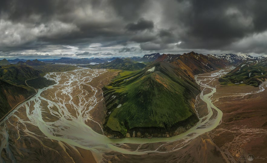 Aerial view of the Highlands Aerial view of the Highlands