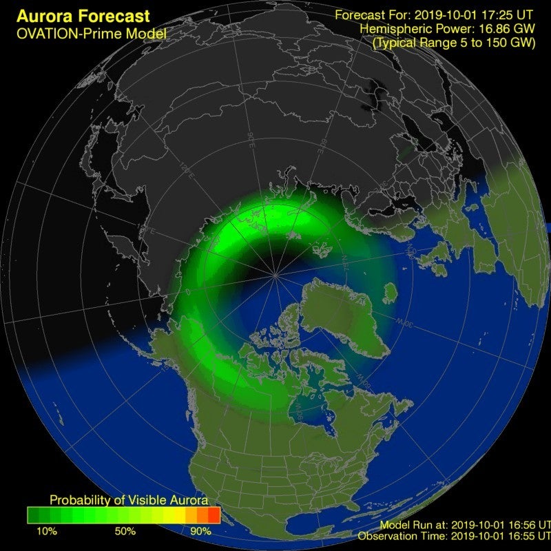 Guide to the Aurora Forecast in Iceland