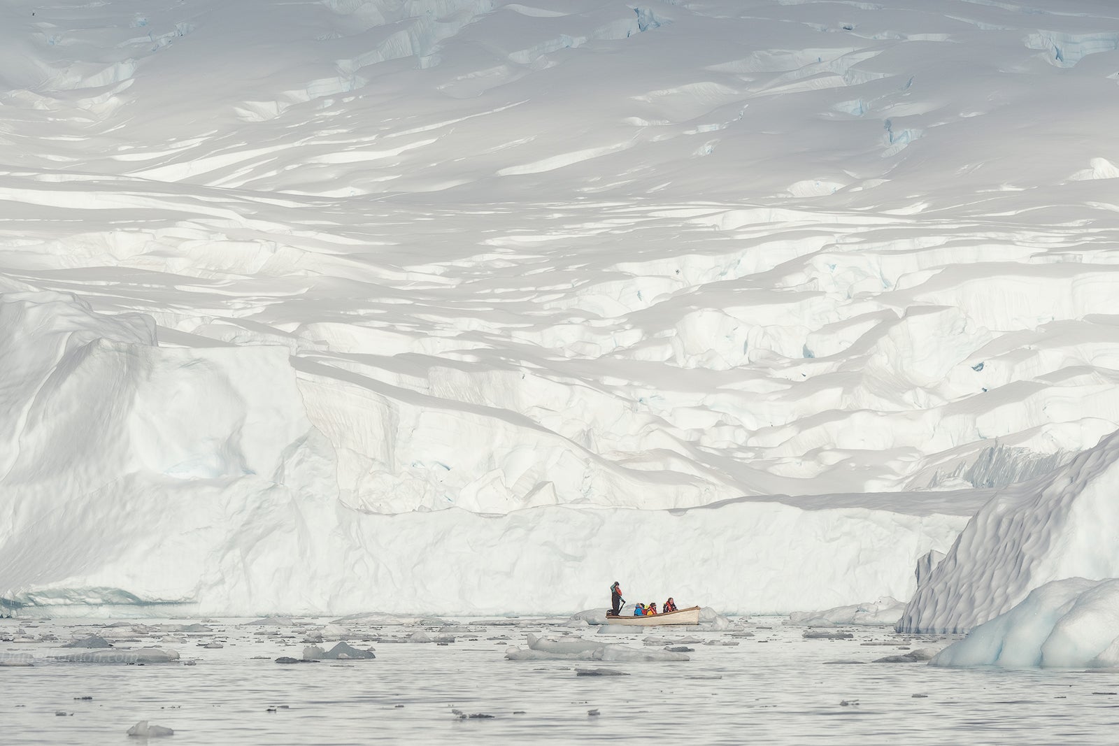 Much of Antarctica looks the same.