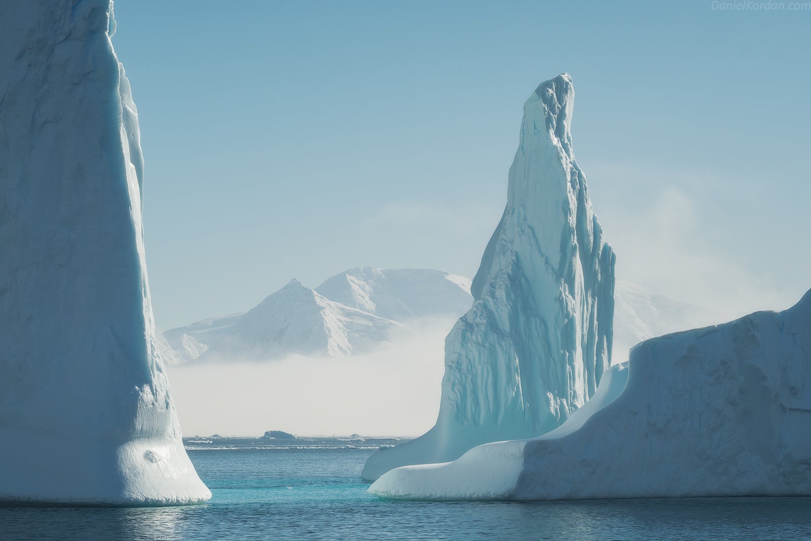 Antarctica is bright throughout the summer due to the Midnight Sun.