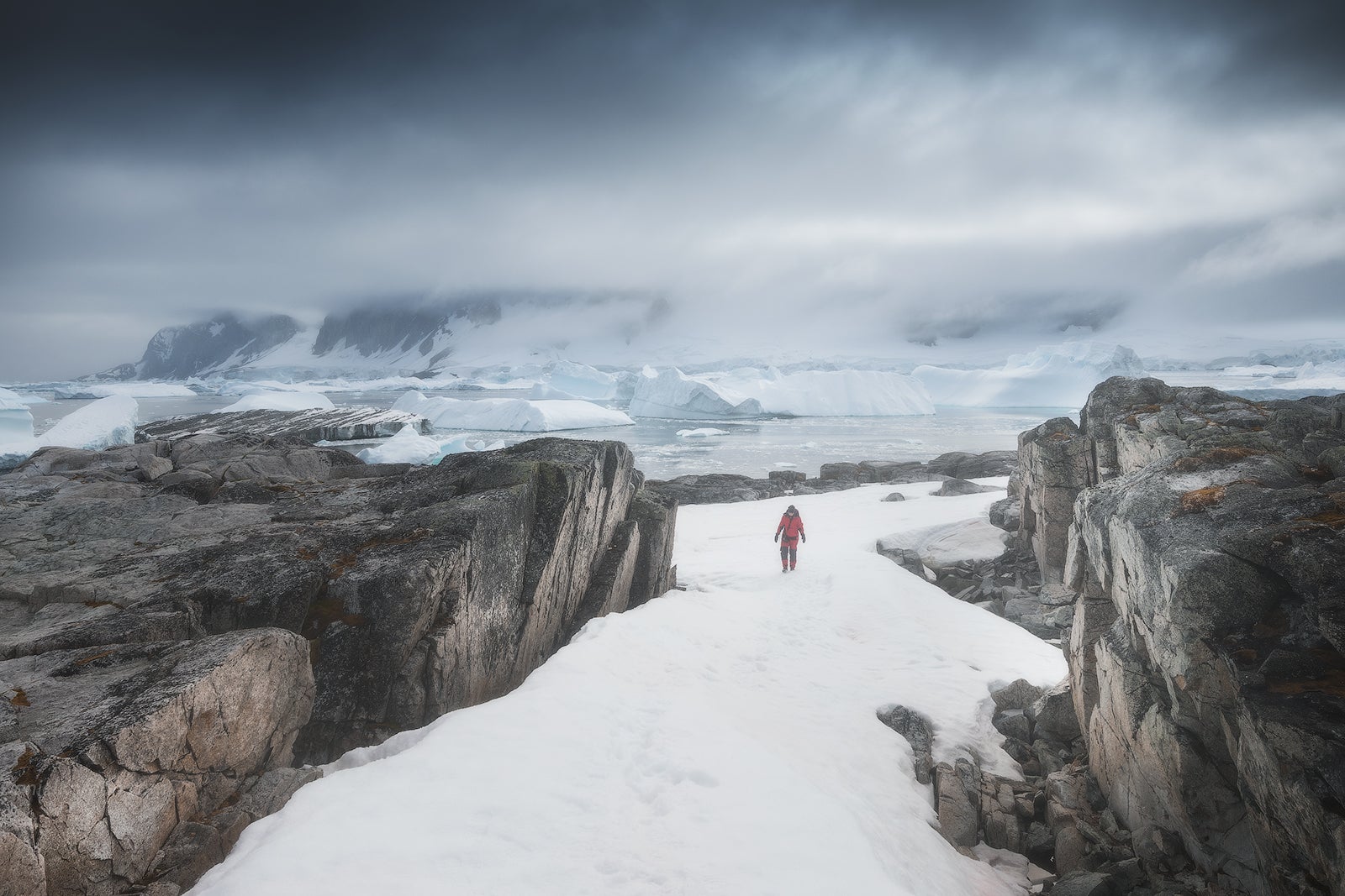Prepare for cold on an Antarctica photo workshop.