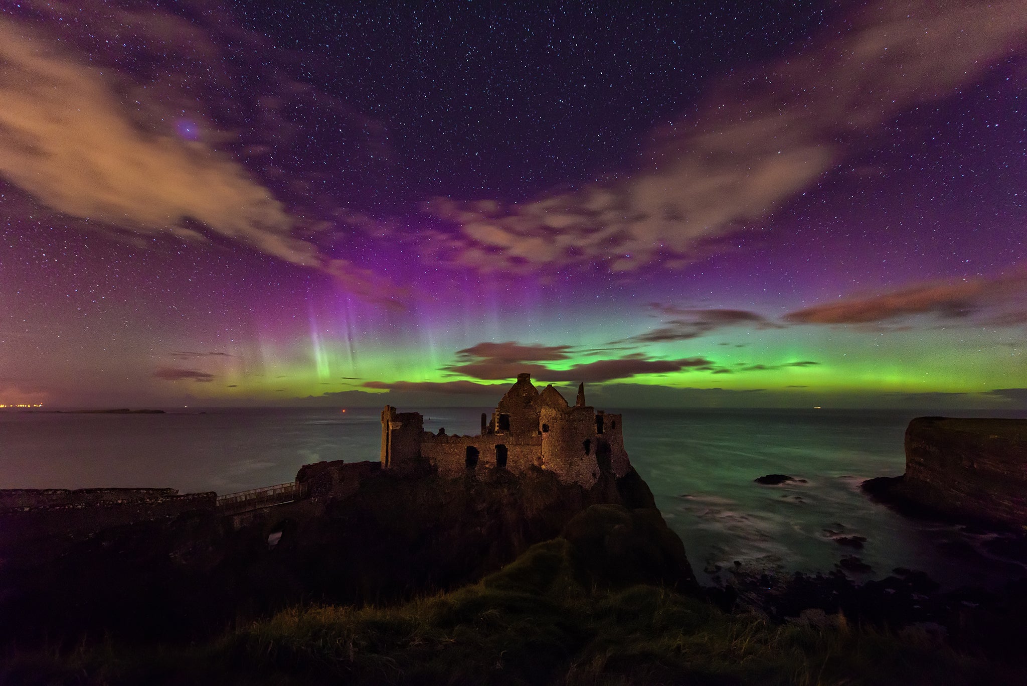 GarethWray-Interview-Dunluce Castle Aurora - Antrim Coast.jpg