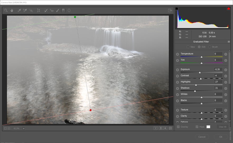 How to Use the Graduated Filter Tool for Landscape Photography ...