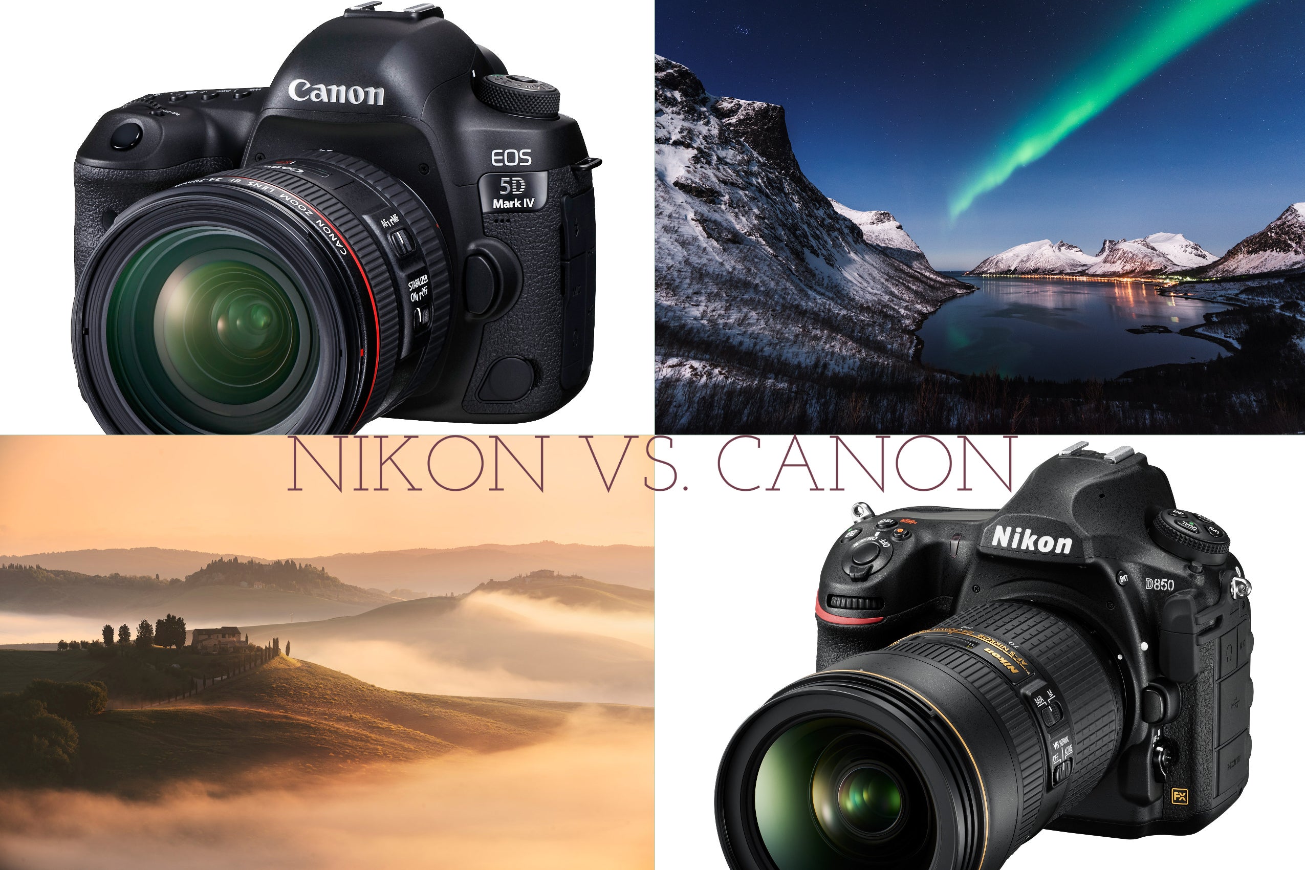 Canon vs Nikon - DSLR Comparison | Iceland Photo Tours