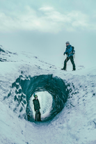 Randonnée sur glacier au Solheimajökull