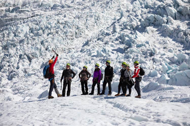Gletscherwanderung im Nationalpark Vatnajökull