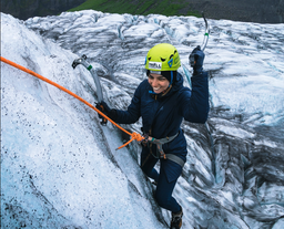 Escalada en el hielo de Skaftafell y senderismo por el glaciar