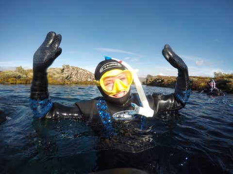 Small-Group Golden Circle & Snorkelling in Silfra | Free Underwater Photos