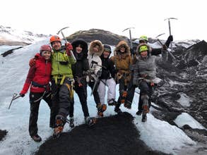 Thrilling Half-Day Glacier Hike & Ice-Climbing Tour on Solheimajokull Glacier