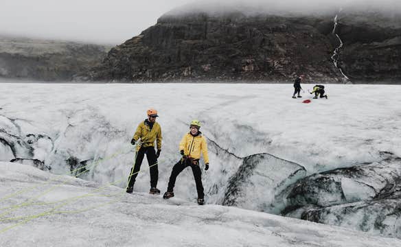 Thrilling Half-Day Glacier Hike & Ice-Climbing Tour on Solheimajokull Glacier
