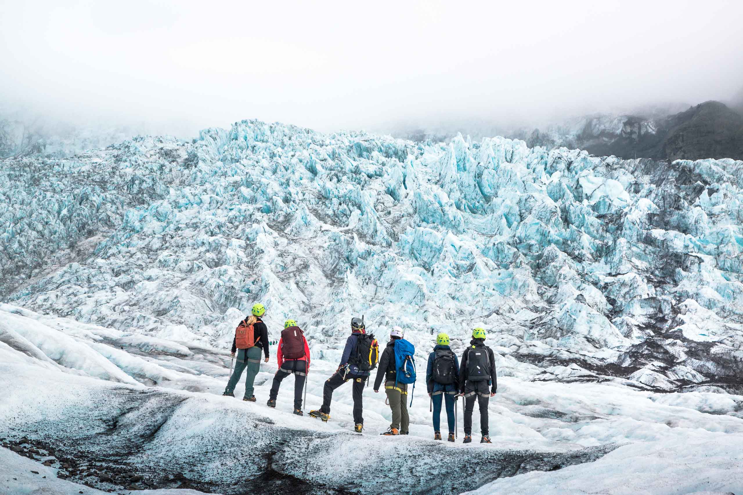 Experience the thrill of walking on Europe's largest glacier, Vatnajökull, during this unforgettable hiking expedition.