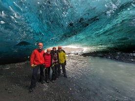 Discovering the hidden wonders inside the magnificent Blue Ice Cave.