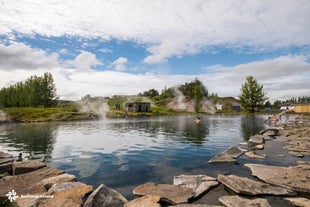 Join this sightseeing tour in the Golden Circle to visit the Secret Lagoon.