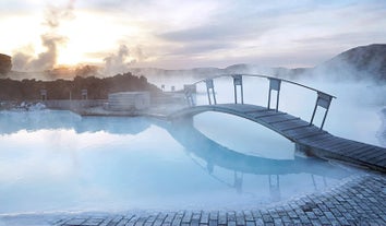 The Blue Lagoon is famous for its azure waters that are perfect for thermal bathing.