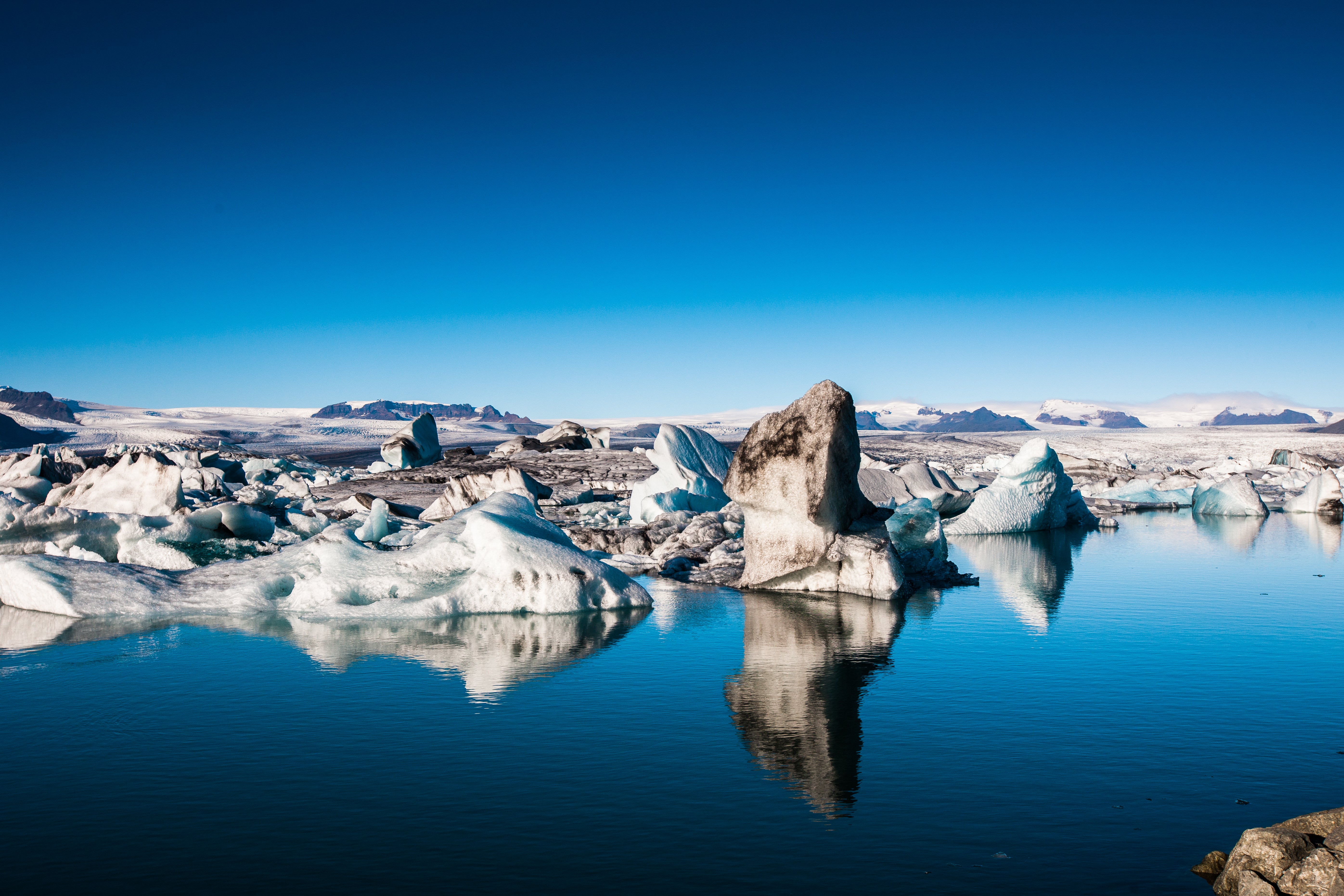 Jokulsarlon glacier lagoon is the crown jewel of Iceland.