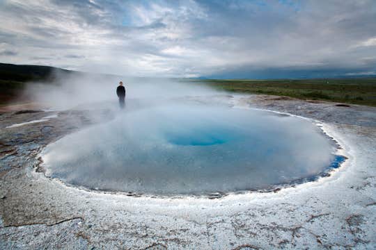 Revitalizing 10-Hour Golden Circle Sightseeing and Blue Lagoon Spa Tour from Reykjavik