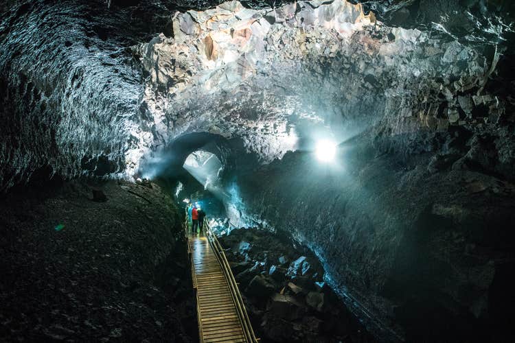 Lava Cave & Geothermal Adventure