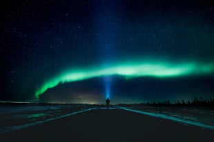 Nature's own light show: the captivating beauty of the Northern Lights.