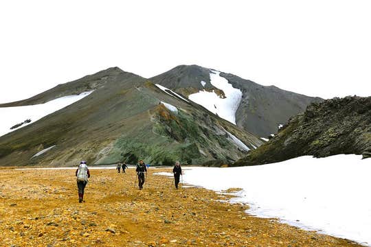 Exciting 13-Hour Hiking Tour to Landmannalaugar with Nature Baths from Reykjavik