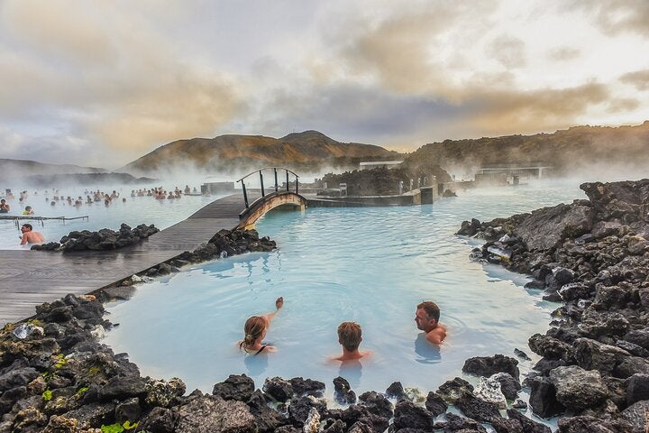 The Blue Lagoon of Iceland is beautiful to see up close.
