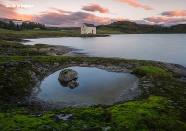 Lake Lagarfljot's tranquil waters hold the secrets of Iceland's captivating folklore and stunning natural beauty.