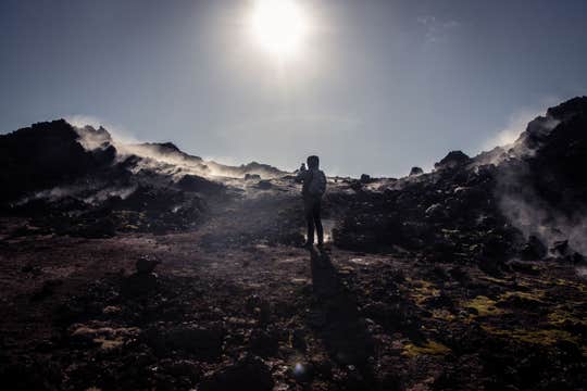Hike to Volcanic Eruption Sites & Reykjanes Tour